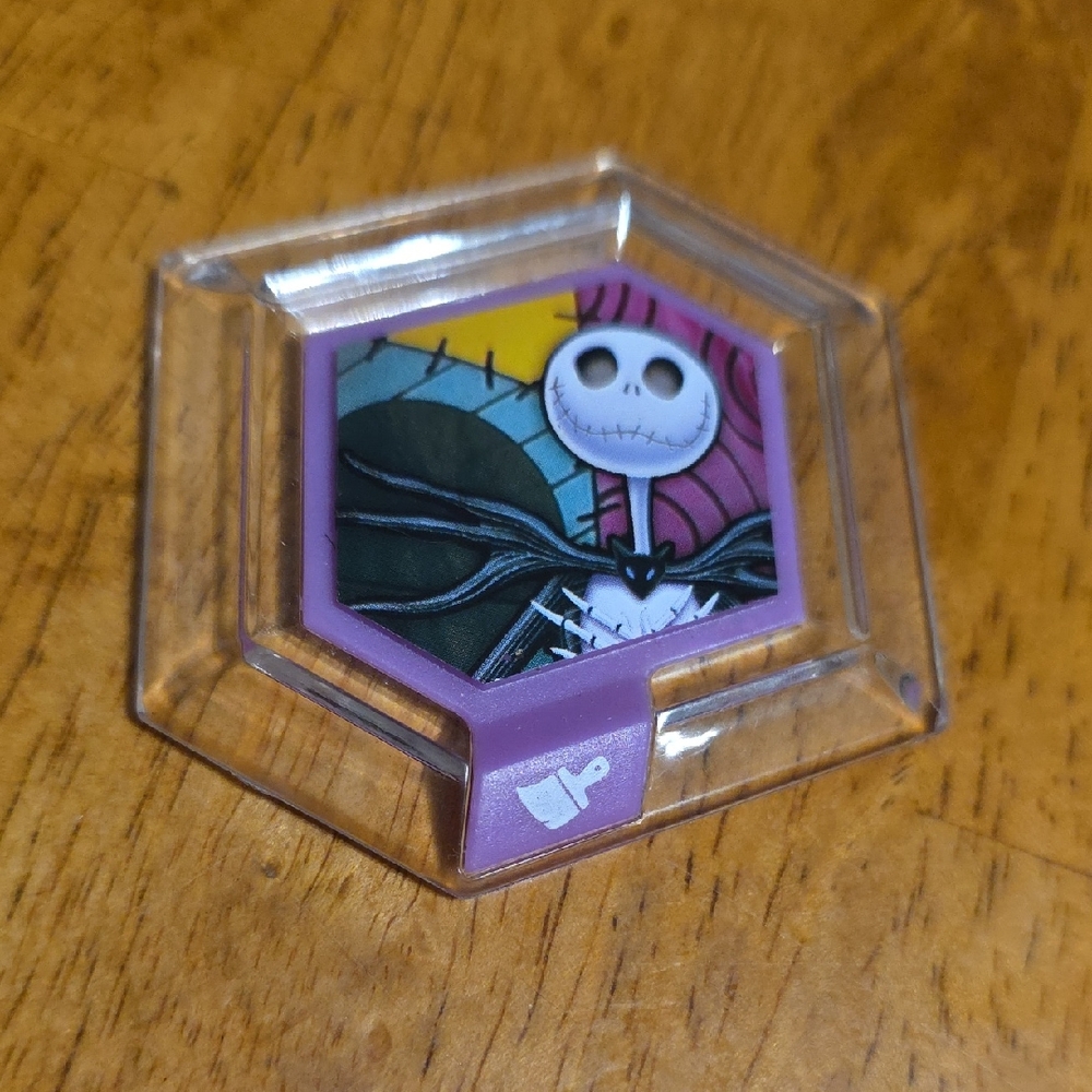 Disney Infinity 1.0 Jack Skellington Scary Decorations NBC Power Disc